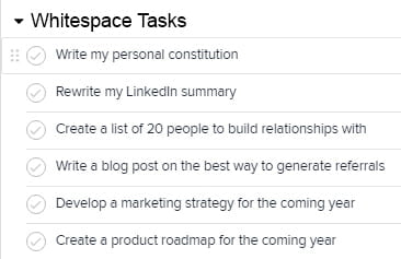 tasks